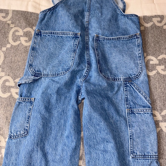 Sunday Best Light Blue Denim Overalls - Picture 9 of 10